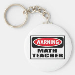 Llavero amonestador del PROFESOR de MATEMÁTICAS