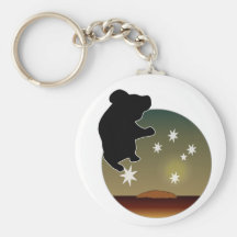 Llavero australiano del icono de la koala