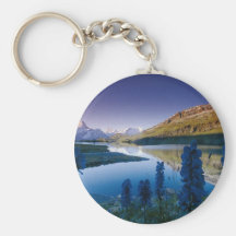 Llavero azul del lago