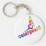 Llavero colorido del colorguard