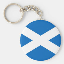 Llavero con la bandera de la Escocia Reino Unido