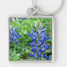 Llavero cuadrado del Bluebonnet