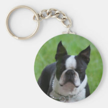 Llavero de Boston Terrier