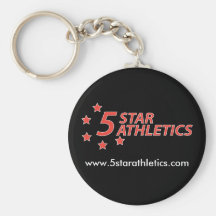 llavero de cinco estrellas del atletismo