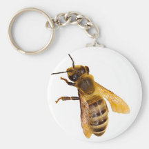 Llavero de la abeja de la miel
