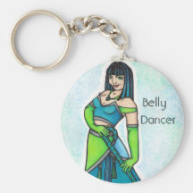Llavero de la bailarina de la danza del vientre de