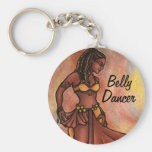 Llavero de la bailarina de la danza del vientre de