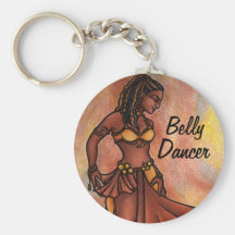 Llavero de la bailarina de la danza del vientre de