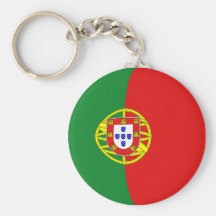 Llavero de la bandera de Portugal Fisheye