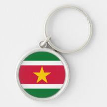 Llavero de la bandera de Suriname
