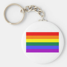 Llavero de la bandera del arco iris