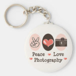 Llavero de la cámara de la fotografía del amor de 