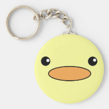 Llavero de la cara del pato