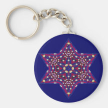 Llavero de la estrella de la perla