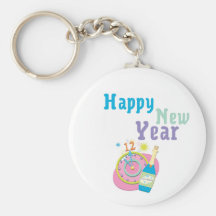 Llavero de la Feliz Año Nuevo