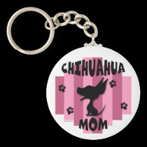 Llavero de la mamá de la chihuahua llaveros