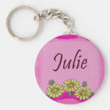Llavero de la margarita de Julia