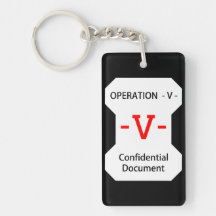Llavero de la operación V
