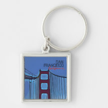 Llavero de la puerta de oro de San Francisco Calif