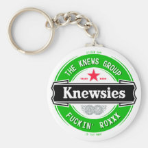 Llavero de la roca de Knewsies