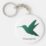 Llavero de la silueta del colibrí