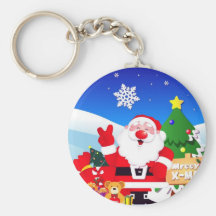 llavero de navidad
