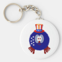 Llavero de Pom Pom PAL del gorra de América