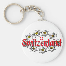 Llavero de Suiza Edelweiss