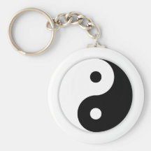 Llavero de Yin y de Yang