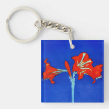 Llavero del Amaryllis de Mondrian