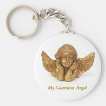 Llavero del ángel de guarda