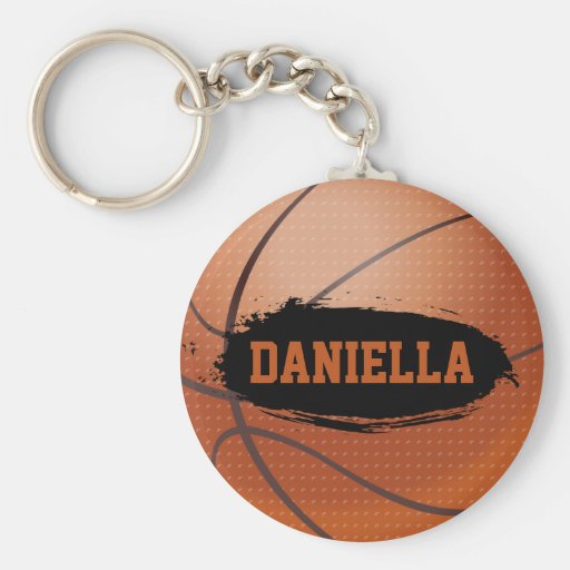 Llavero del baloncesto del Grunge de Daniella