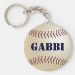 Llavero del béisbol de Gabbi
