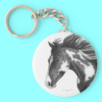 Llavero del caballo del Pinto llaveros
