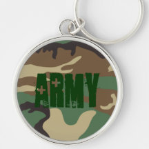 llavero del camo del ejército