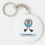 Llavero del carácter de la nadada de TheSwimmingEx
