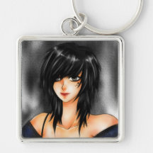 Llavero del chica de Emo