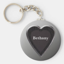 Llavero del corazón de Bethany por 369MyName
