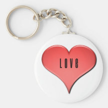 Llavero del corazón del amor