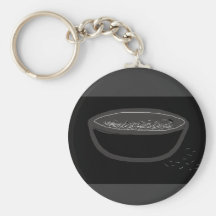 Llavero del cuenco de arroz