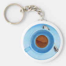 Llavero del descanso para tomar café