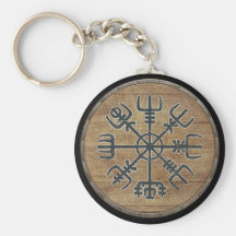 Llavero del escudo de Viking - Vegvisir