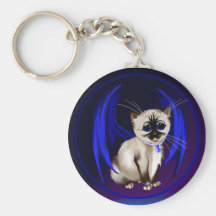 Llavero del gatito del dragón
