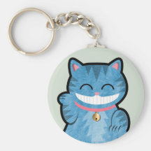 Llavero del gato de Cheshire