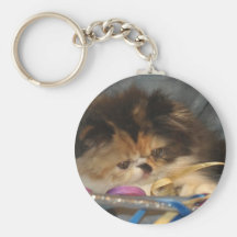 Llavero del gato persa