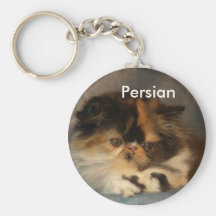 Llavero del gato persa