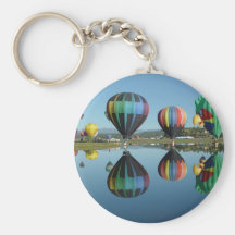 Llavero del globo del aire caliente