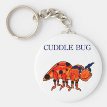 Llavero del insecto de la abrazo
