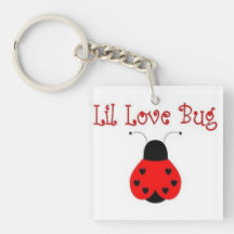Llavero del insecto del amor