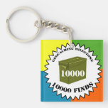 Llavero del jalón de 10000 hallazgos